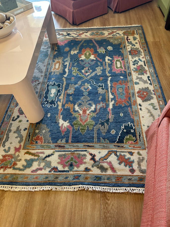 4x6 Hand Knotted Rug