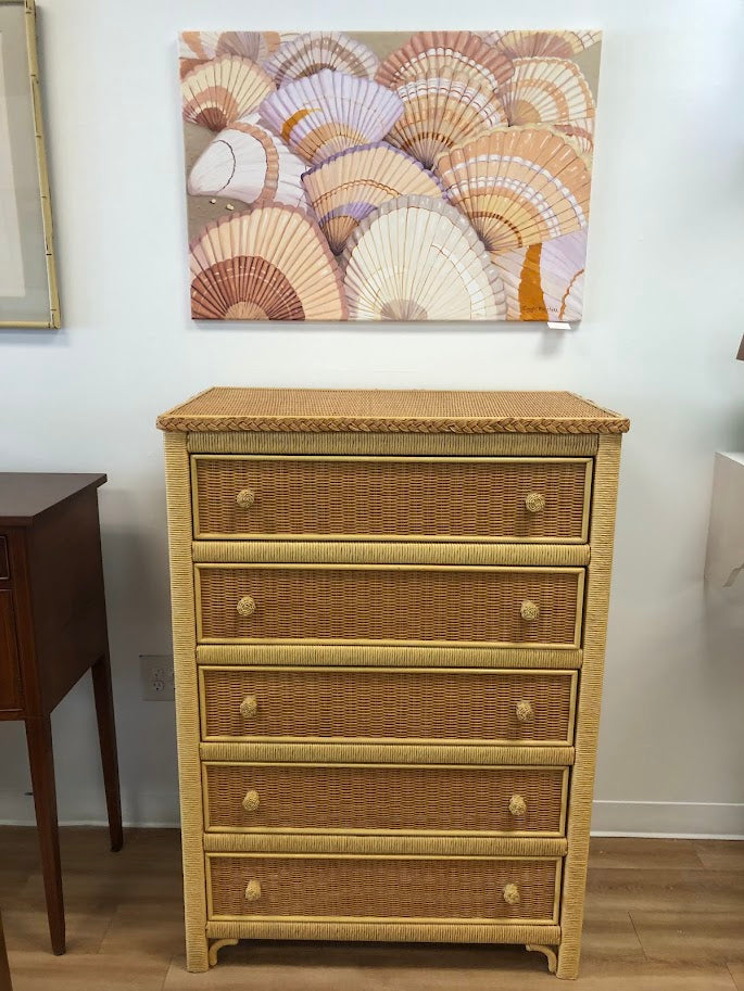 Henry Link Rattan Chest of Drawers