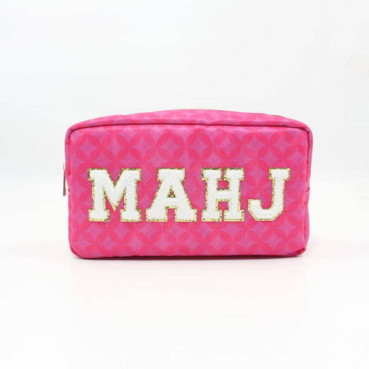 Varsity Collection Nylon Tiles Mahj Mahjong Storage Bag
