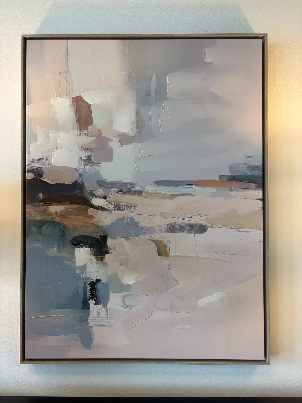 Coral Abstract Painting