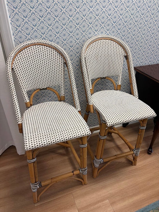 Bistro Rattan Bar Stools