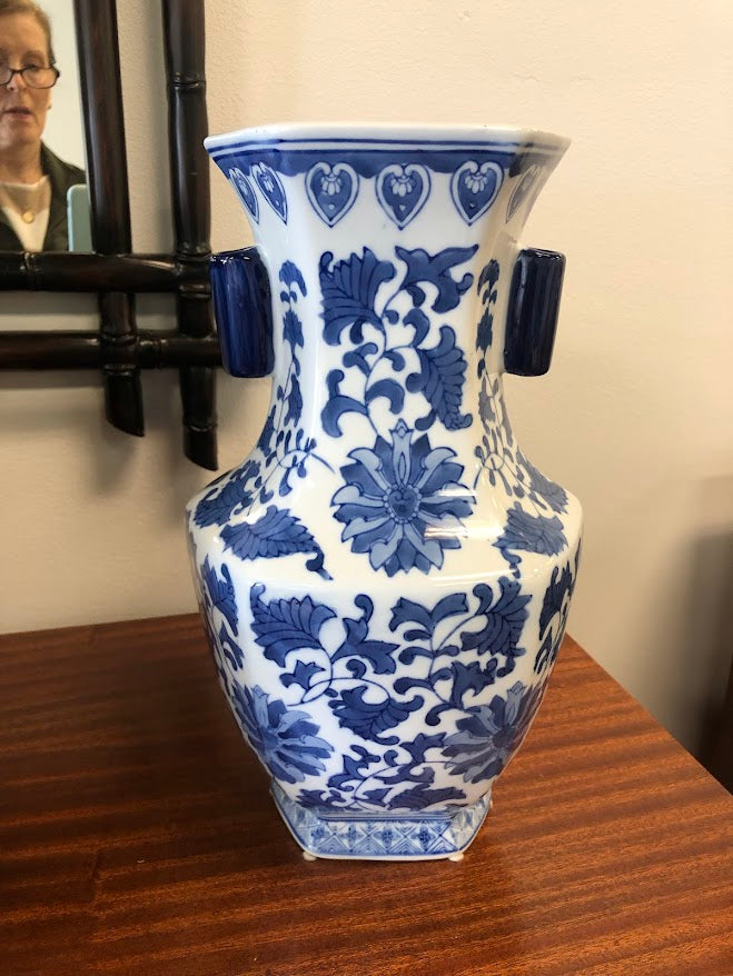Blue and White Vase