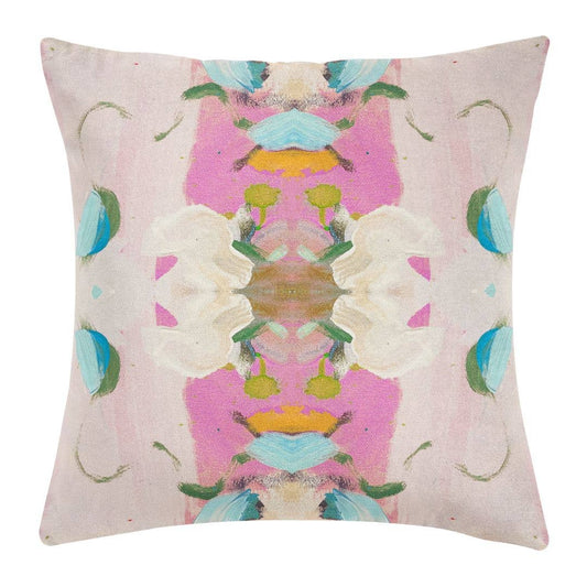 Laura Park Monet’s Garden Pink Decorative Pillow