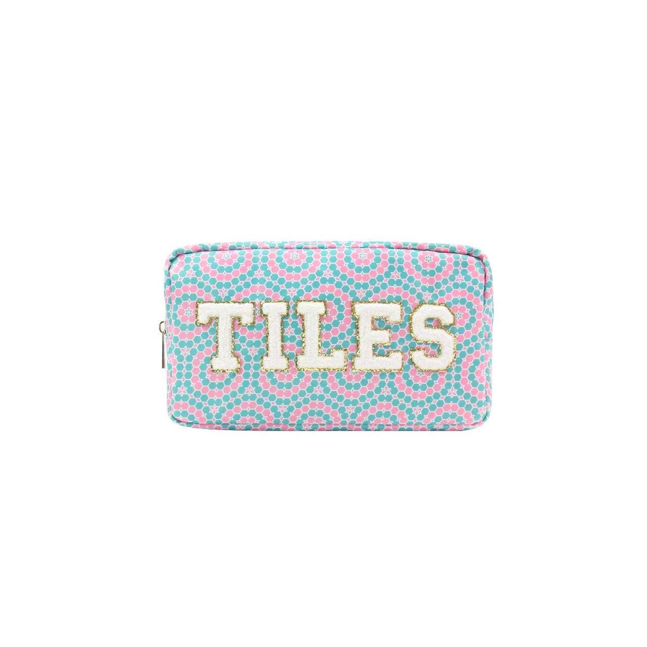 Varsity Collection Nylon Tiles Mahj Mahjong Storage Bag
