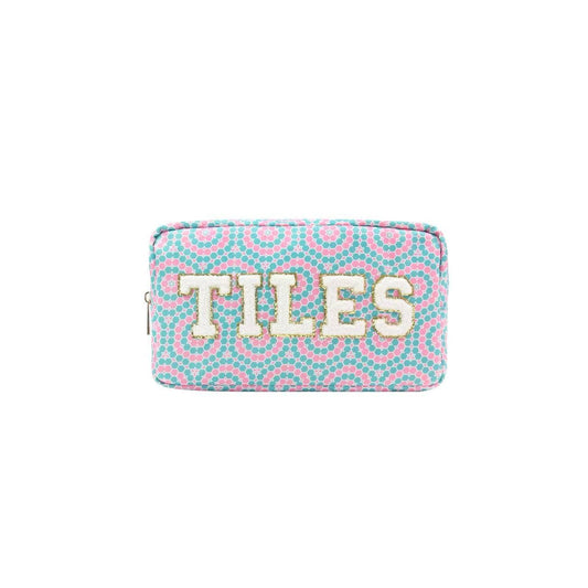 Varsity Collection Nylon Tiles Mahj Mahjong Storage Bag